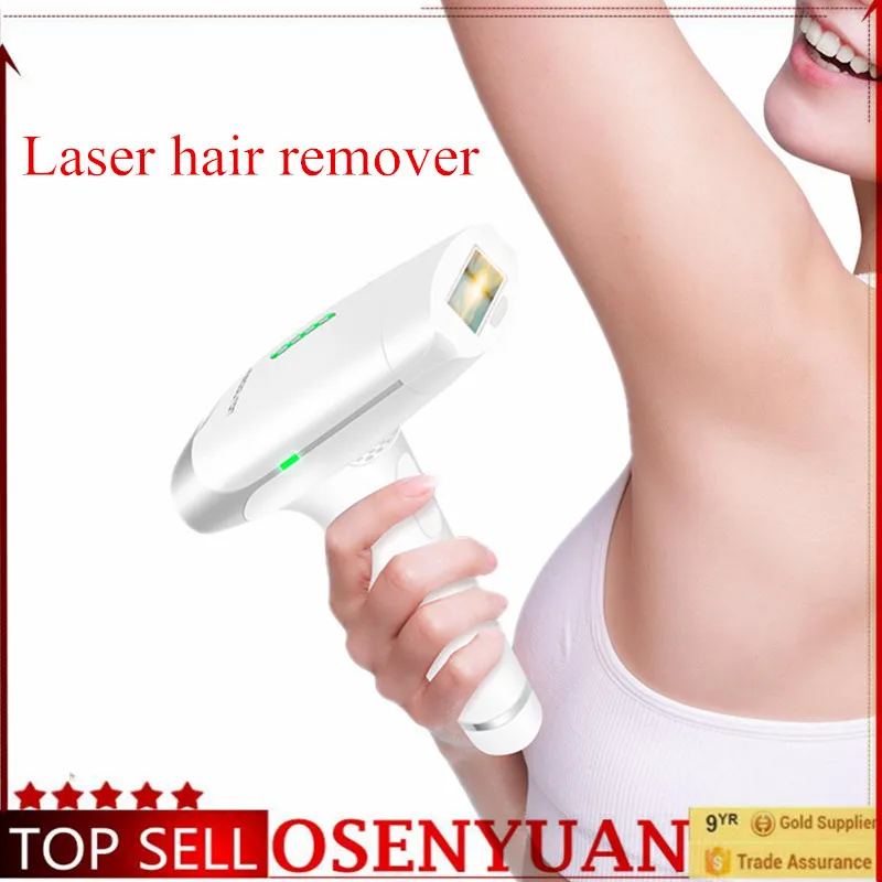 

300000 Pluse Laser hair epilator home permanent face hair removal laser epilator 100-240V electric epilator IPL laser depilador