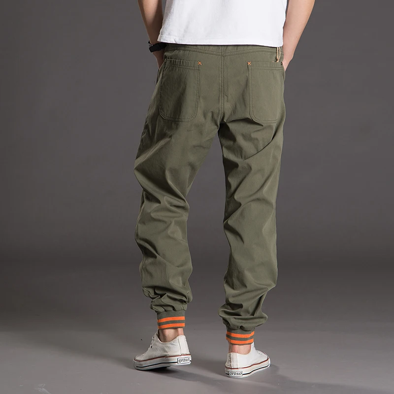 Große größe Herrenmode Große Taschen Voller Länge Breite Bein hosen Gute Qualität Männlichen Baumwolle Lose Hosen Casual Hosen Größe 5XL