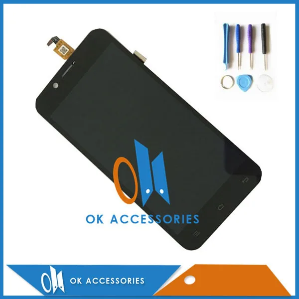 

Black White Color For Zopo ZP1000 LCD Display+Touch Screen Digitizer Assembly 1PC/Lot With Tools