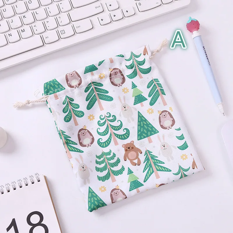 Vogvigo Plants Drawstring Bag Travel  Clothes Shoes Packing Organizers Bags Kids Dolls Toys Package Home Storage Pouch Gift Bag