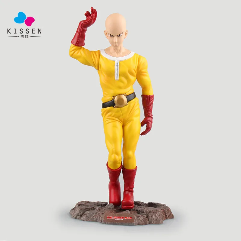 

Kissen ONE PUNCH MAN Action Figures Saitama Sensei PVC 240mm Anime Cartoon Model Toys ONE PUNCH-MAN