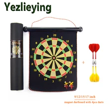 9/12/15/17 дюймов Профессиональный магнит дартс костюм специальный Дартс диск с 4 шт