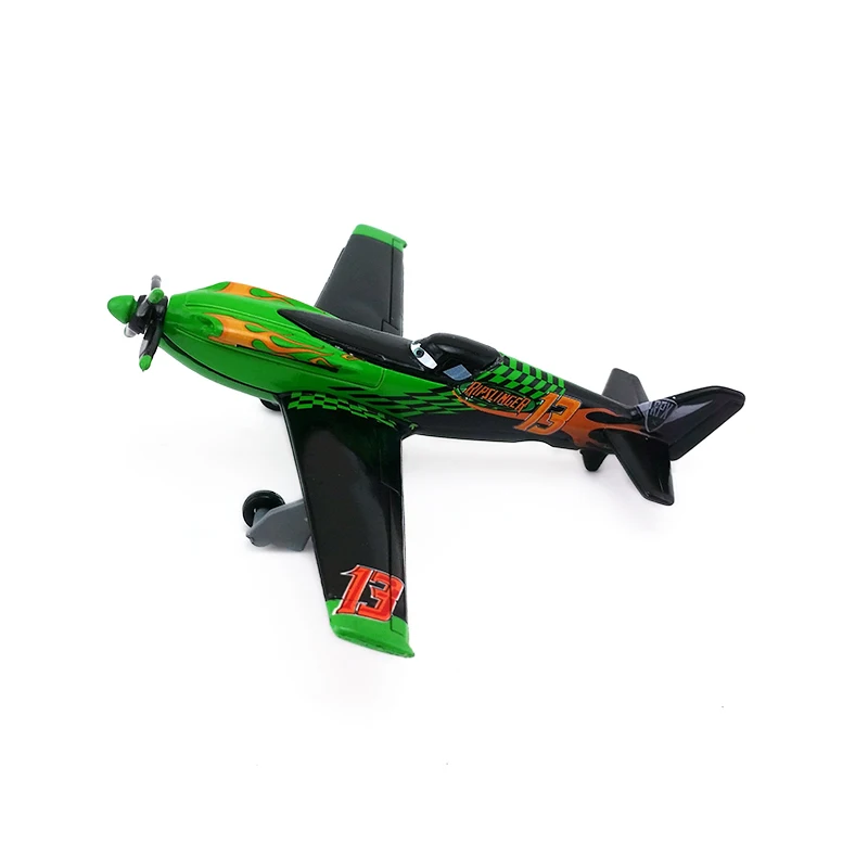 Disney Pixar Planes No.13 Ripslinger металлическая литая под давлением игрушка самолет 1:55