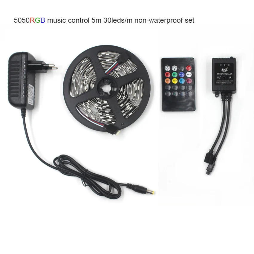5050RGB music led tape1