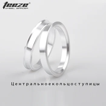 

Teeze - (4 Pieces/Set) Tire Accessories Wheel Center Hub Rings OD 66.1 to ID 64.1 Aluminum Alloy Center Hub Rings