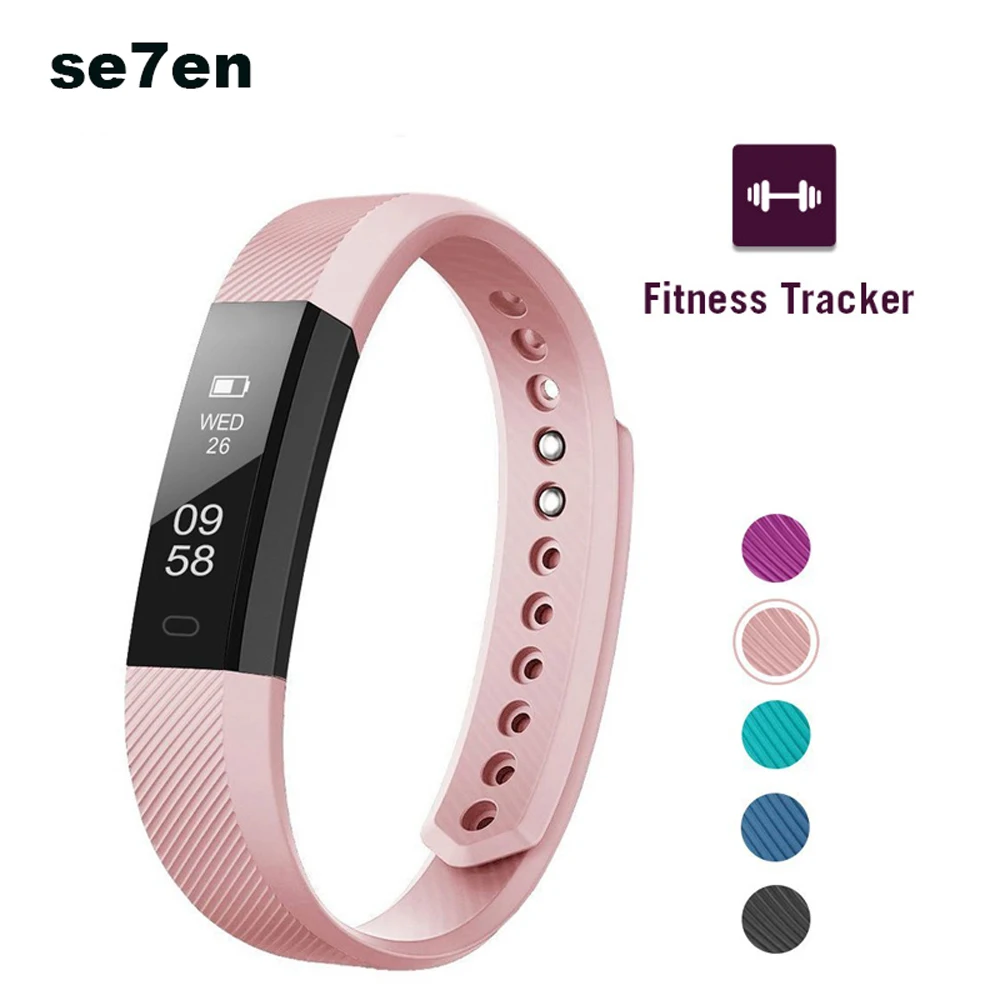 

Fitness Tracker Smart Bracelet ID115 lefun APP Bluetooth Band Activity Monitor Alarm Clock Sports Wristband for iOS Android