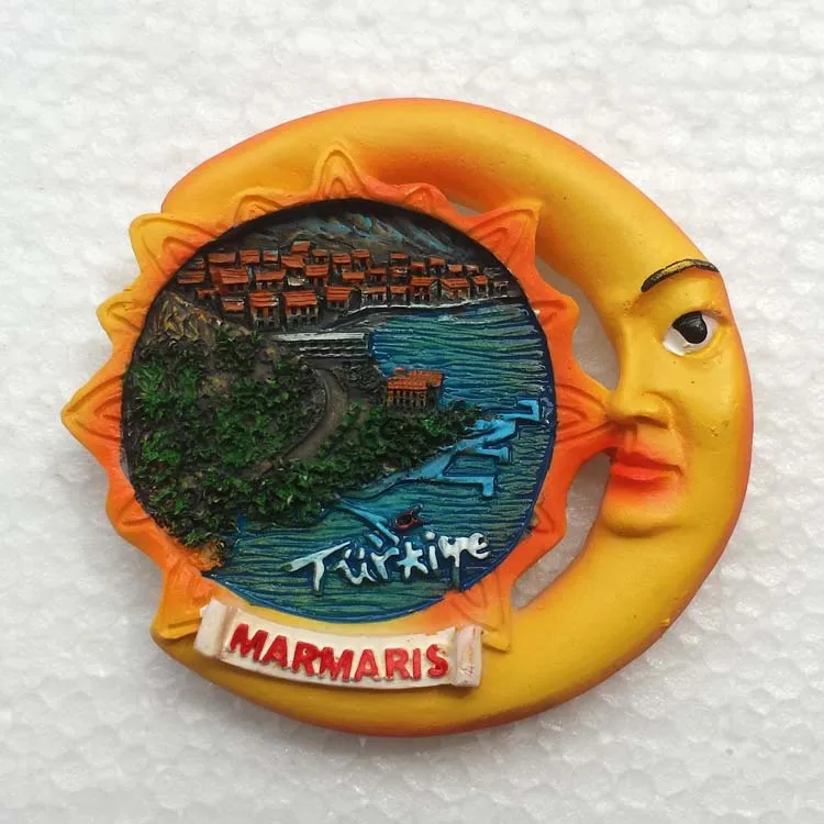 

Turkey Marmaris Harbor Tour souvenir refrigerator