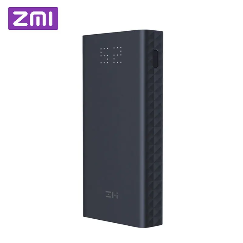 

Xiaomi ZMI Powerbank 12V Power Bank 20000 MAh External Battery 27W Quick Charge 3.0 Dual USB QB822 for Mobile Phones Laptop