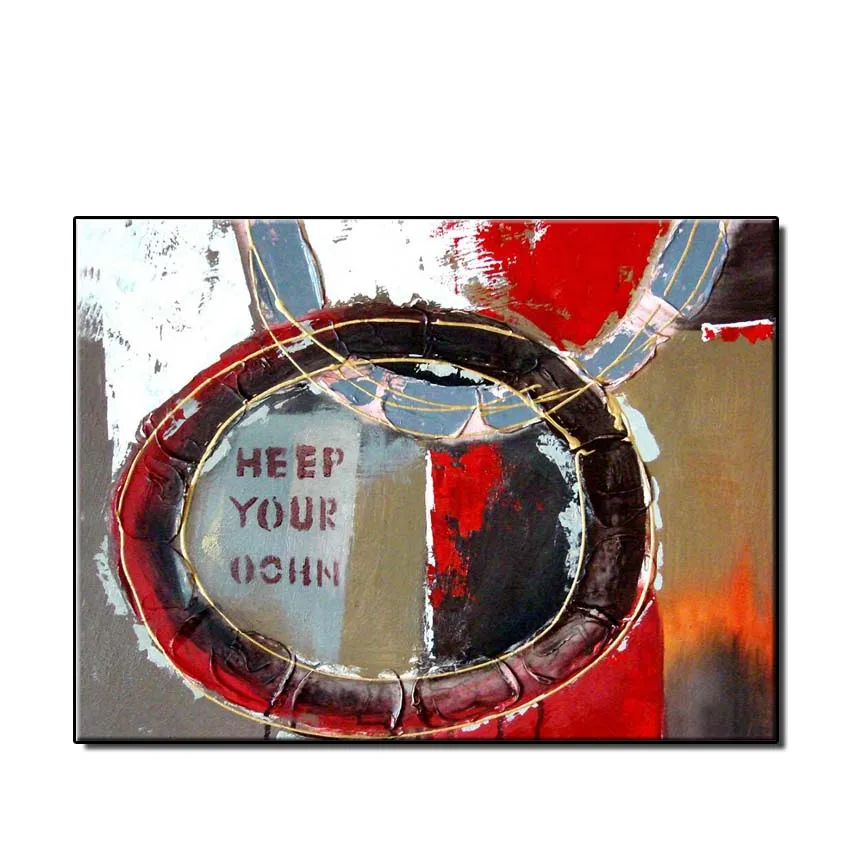 

HD printed modern abstract Circle oil painting colorful poster on Canvas home decorative Wall Art Pictures for room no framed