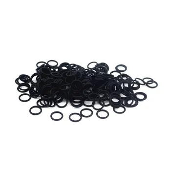 

10Pcs High quality Black "O" Type Sealing Rubber Ring Gaskets 1.8/3/3.5/4/5/7/8/9*0.5 MM