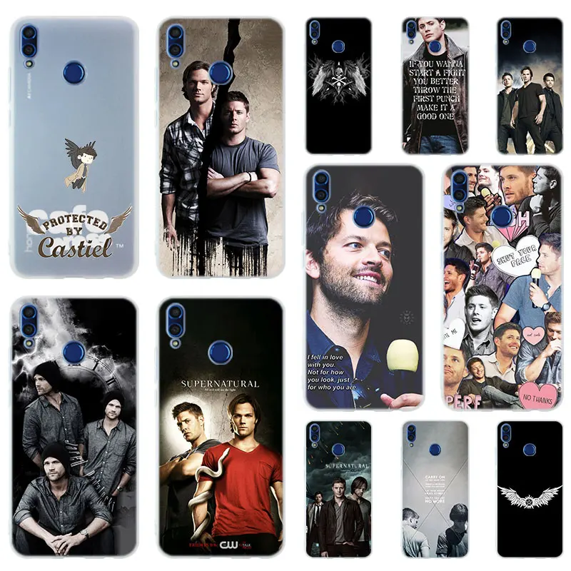 

Supernatural Jared Padalecki Soft Silicone Case Cover For Huawei Honor 9 10 Lite 6X 7X 8X Max Phone cases 7A 8A 8C V20 PLAY 10i