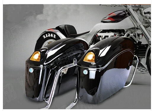 Motorcycle Hard Saddlebag Trunk Bag Luggage Tail Light Rail Bracket Motorcycle Hard Saddlebag Trunk Bag Luggage Tail Light Rail Bracket For Honda Shadow Spirit Sabre Aero Ace Steed Vlx 400 600 In Leather Saddle Bags From
