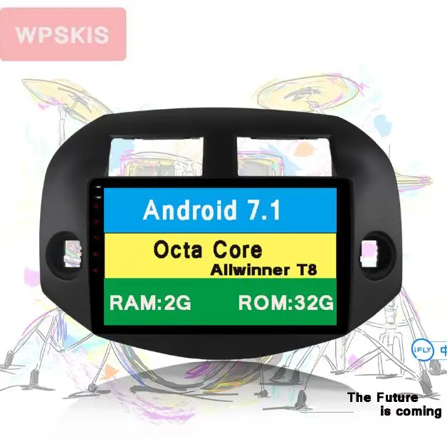 9.0 4G-32G 8Core 10," Android 8,1 Octa 8 Core 2 Гб Оперативная память 1024*600 Автомобильный DVD плеер для Toyota RAV4 для Toyota Previa RAV 4 2007-2011 gps Navi Радио стерео 3/4G аудио - Цвет: 9.0 4G-32G 8Core