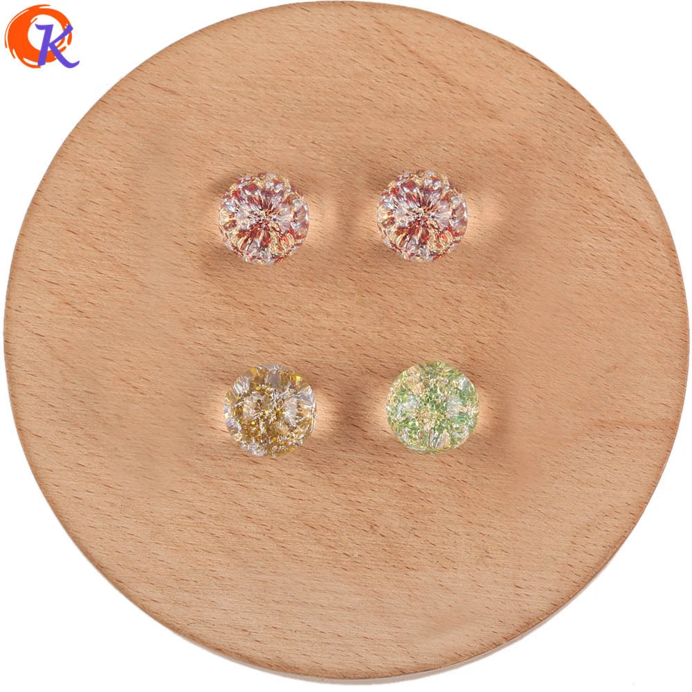 

Cordial Design Resin Beads/Jewelry Accessories/DIY/Earrings Making/Glitter Powder In Beads/Hand Made/Jewelry Findings Component