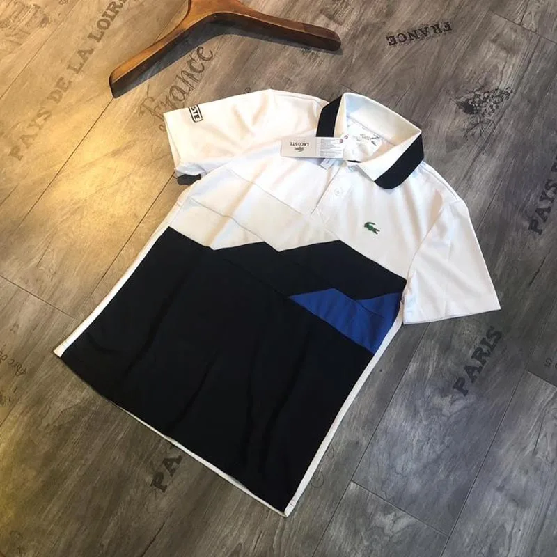 Lacostelegend men's T Shirt 2019 new casual gym shirt breathable Summer Fashion Short Sleeve tees camiseta hombre hot sale