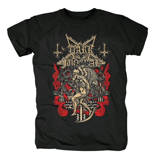 black funeral shirt