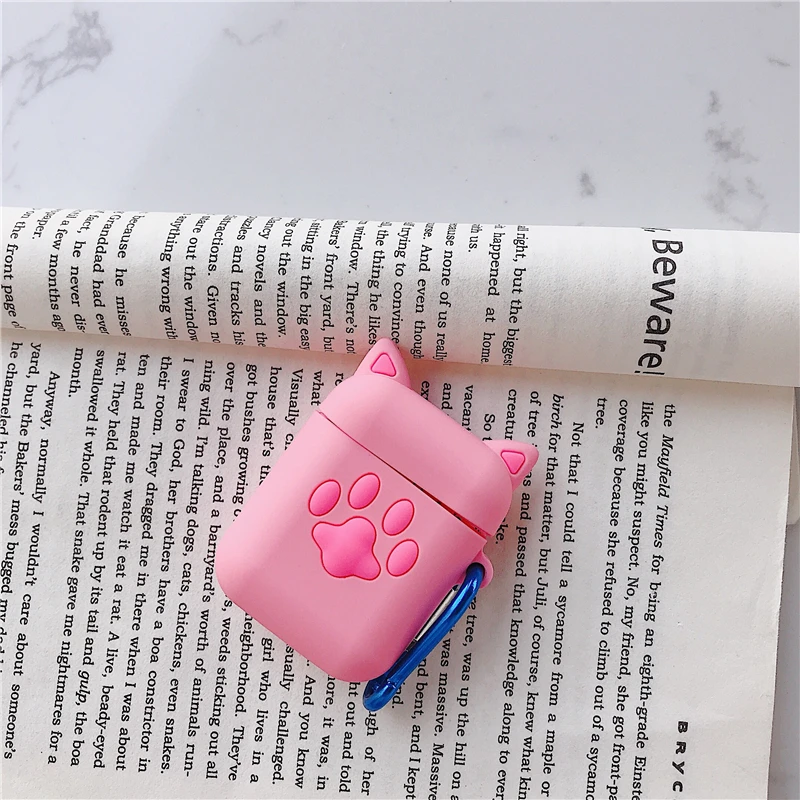 Cute Cartoon Soft Silicone Case For Apple Airpod Shockproof Cover For Apple AirPods Earphone Cases Cover Air Pods Protector Case