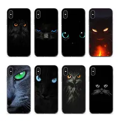 Aiboduo Eyes in black Cat Сова для coque iphone 7 plus для Apple iphone 6 6 plus 6s 7 8 7 plus 8 plus xr xs xsmax