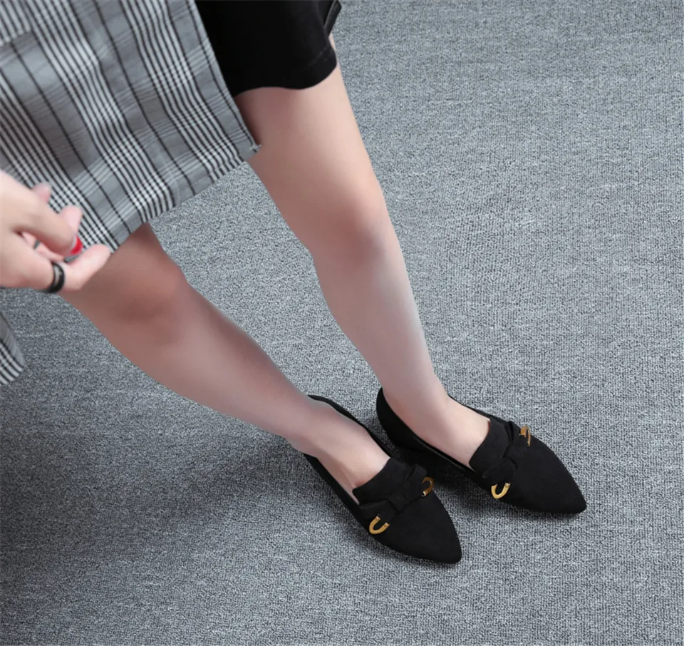 Woman Bowknot Loafers (18)