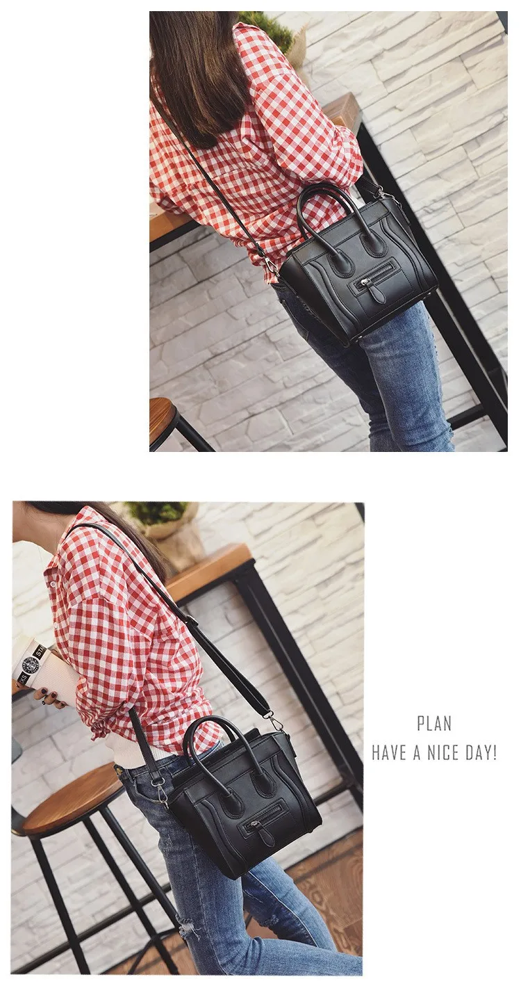 21 Handbags Summer Hit The New Color Wings Bag Oops Face Package European And American Fashion Trend Packet Casual Shoulder Bags