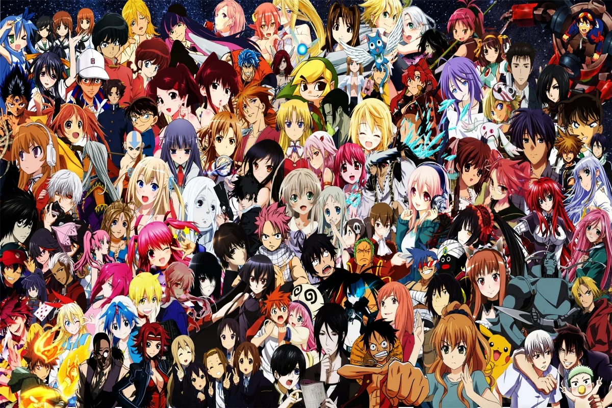 Characters Wallpaper Anime cartoon characters face CB04