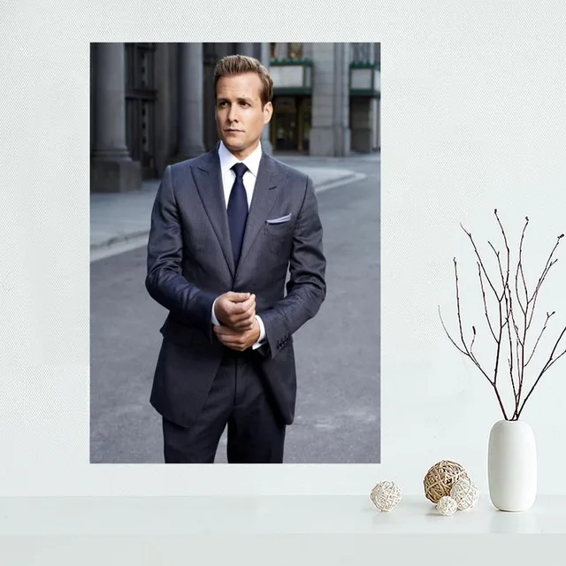 Custom canvas poster suits tv show canvas painting poster New arrival wall Art poster Fabric