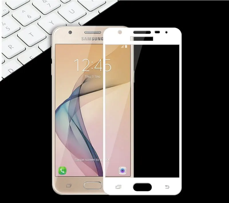 9H полное покрытие из закаленного стекла для samsung Galaxy J5 Prime G570F Защитная пленка для экрана для samsung J5Prime защитная пленка