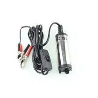 משאבת דלק רכב חשמלי שקועות 12V משאבת שמן דיזל דלק מים שמן העברת משאבה טבולה עם משאבת שמן מנוע מתג הפעלה / כיבוי (5)