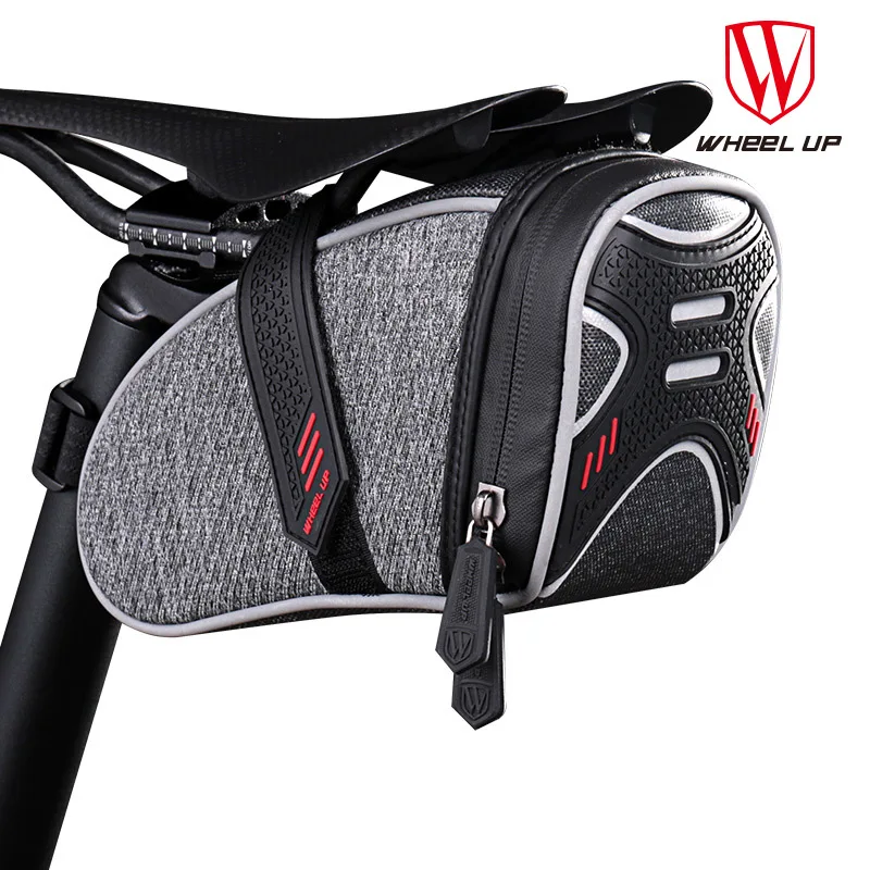 WHEEL UP Outdoor Rainproof Bicycle Seatpost Bags Night Reflective Bike