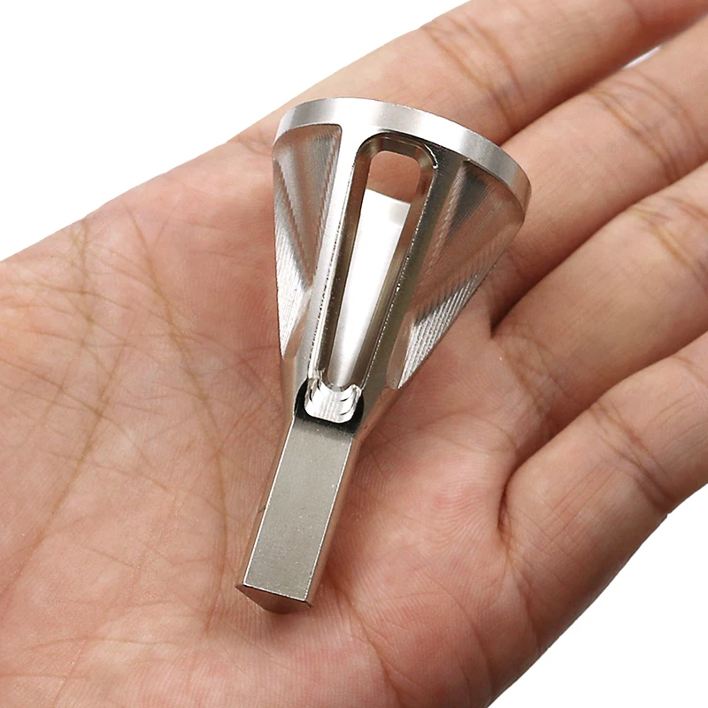 Stainless Steel Deburring External Chamfer Tool - Burr Removal for Drill Bits image 6