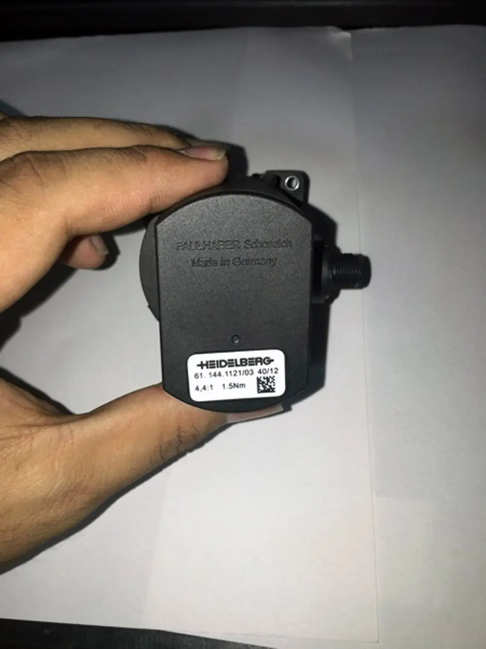 61.144.1121/03 Heidelberg geared motor, Pressure Regulating Motor for Heidelberg Offset Printing Machine Made in China 61.144.1121/03 Heidelberg geared motor, Pressure Regulating Motor for Heidelberg Offset Printing Machine Made in China