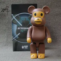 400% Bearbrick медведь @ кирпич Baby Milo Bape Книги по искусству рисунок как подарок для парней, подруги и студентов