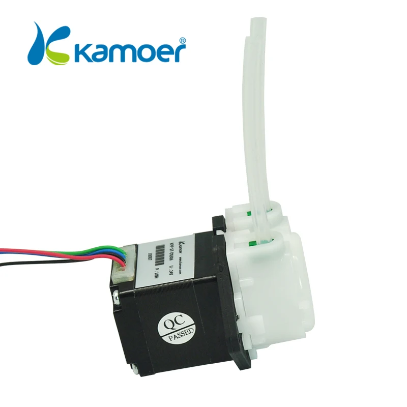 

Micro electric peristaltic pump 12V/24V Mini dosing water pump with stepper motor(low flow and high precision kamoer KPP-ST