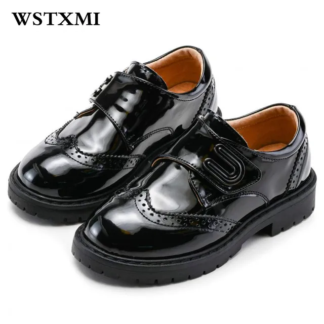 Genuine Leather Children Casual School Shoes Little Boy Girl Designers
