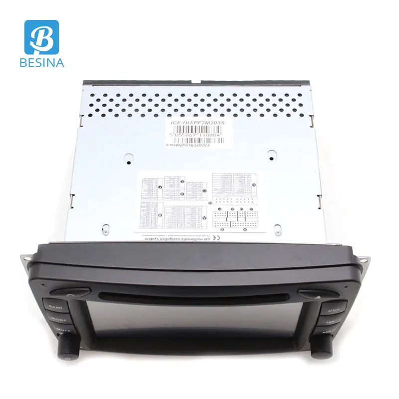 Besina автомобильный dvd плеер для Mercedes Benz W209/W203/M/ML/W163/Viano/W639/Vito 2 Din Автомобильный Радио