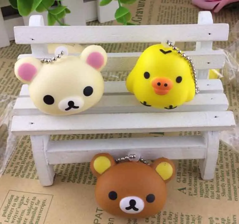 Aliexpress.com : Buy fashion kawaii rare squishy buns rilakkuma bear hot pu squishys toys mobile ...