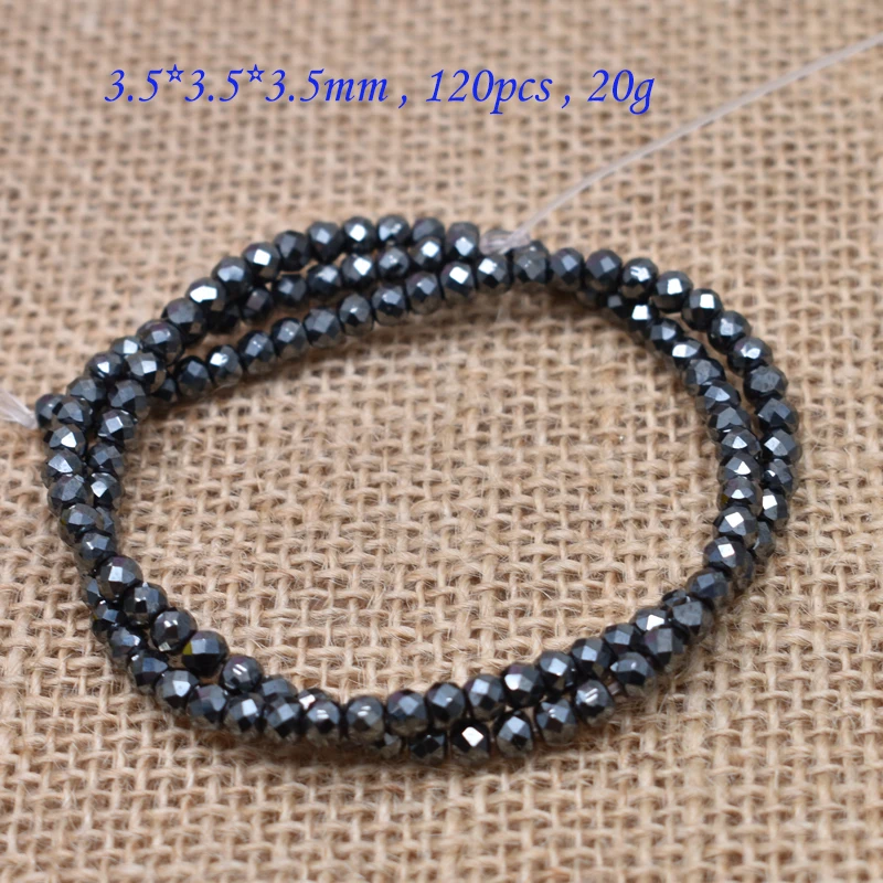 Натуральный камень особой формы квадратный черный гематит бусины плоские круглые свободные бусины для ожерелья браслет для женщин мужчин ювелирные изделия DIY