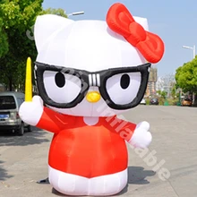 Изготовленный на заказ мультфильм Хелло Китти 7фт раздувной/реклама раздувная Хелло Китти/реклама раздувная