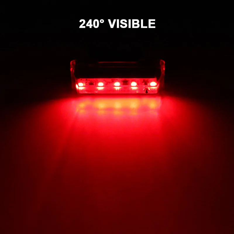 Best Bicycle Tail Light USB Rechargeable for MTB Road Bike Rear Back Light Waterproof Night Cycling safety warning LED Lamp TL2281 6