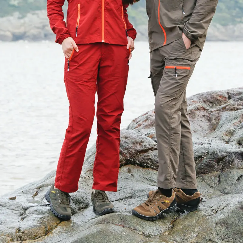 Ceny Lato Outdoor Sports mężczyźni wspinaczka Camping wędkarstwo Trekking piesze wycieczki spodnie szybkoschnące kobiety oddychające taktyczne wodoodporne spodnie