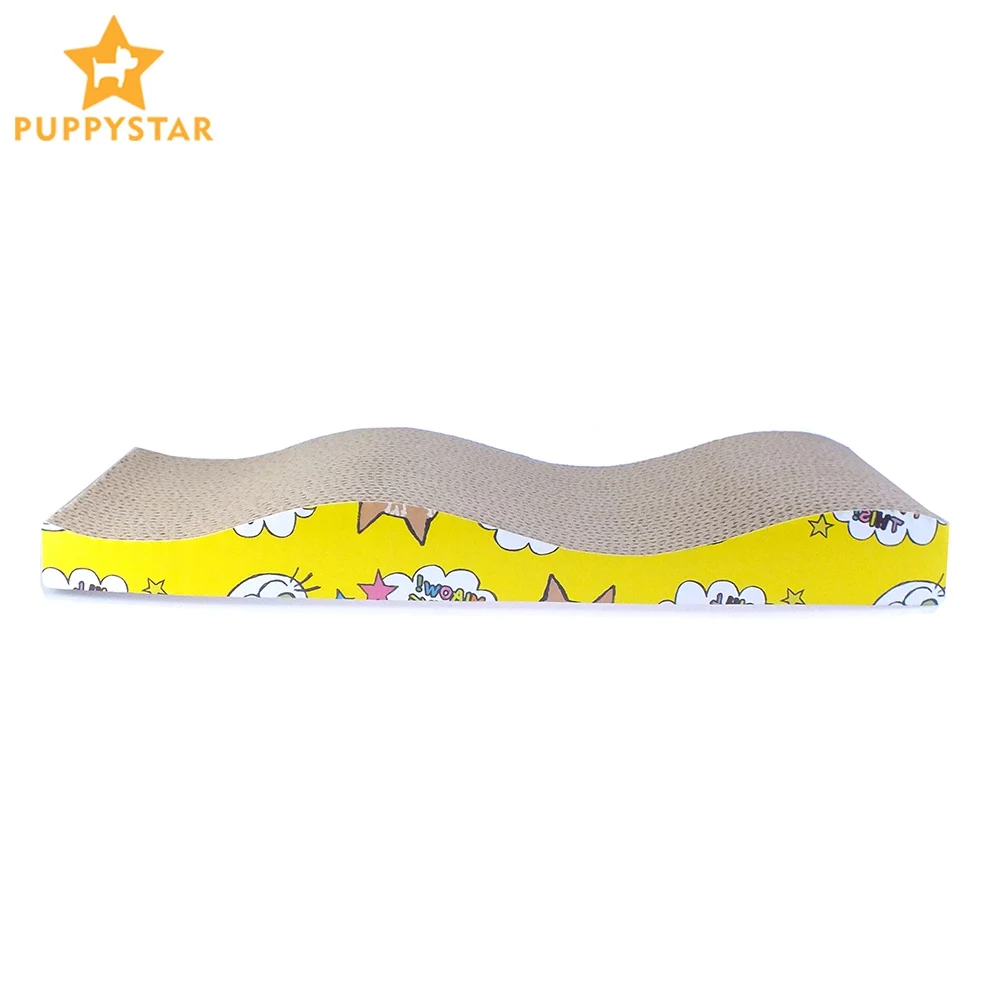 

Corrugated Paper Scratcher For Cats Catnip Cat Scratcher Kitten Scratch Pad Scratching Mat Pet Toy Play Game Cat Supplies LY0008