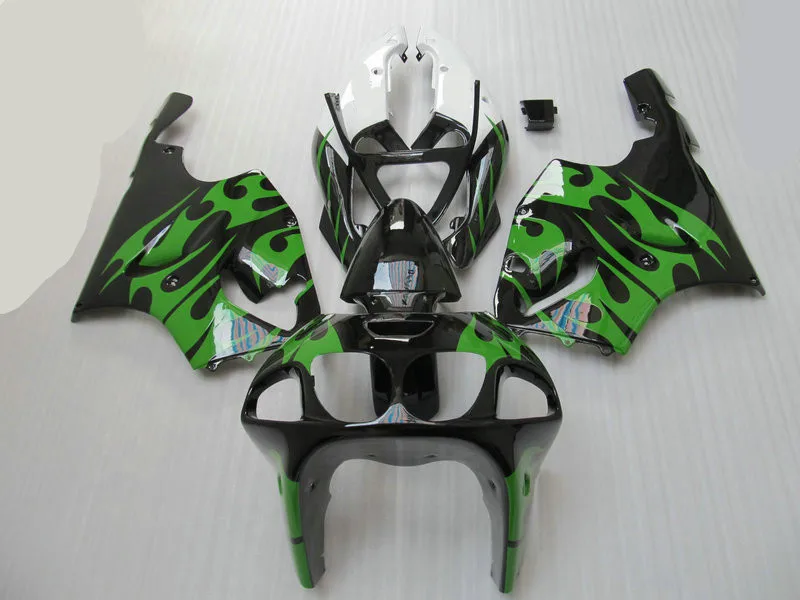 Комплект обтекателей для мотоцикла KAWASAKI Ninja ZX7R 97 99 00 01 03 ZX 7R 1997 2000 2003 ABS зеленый