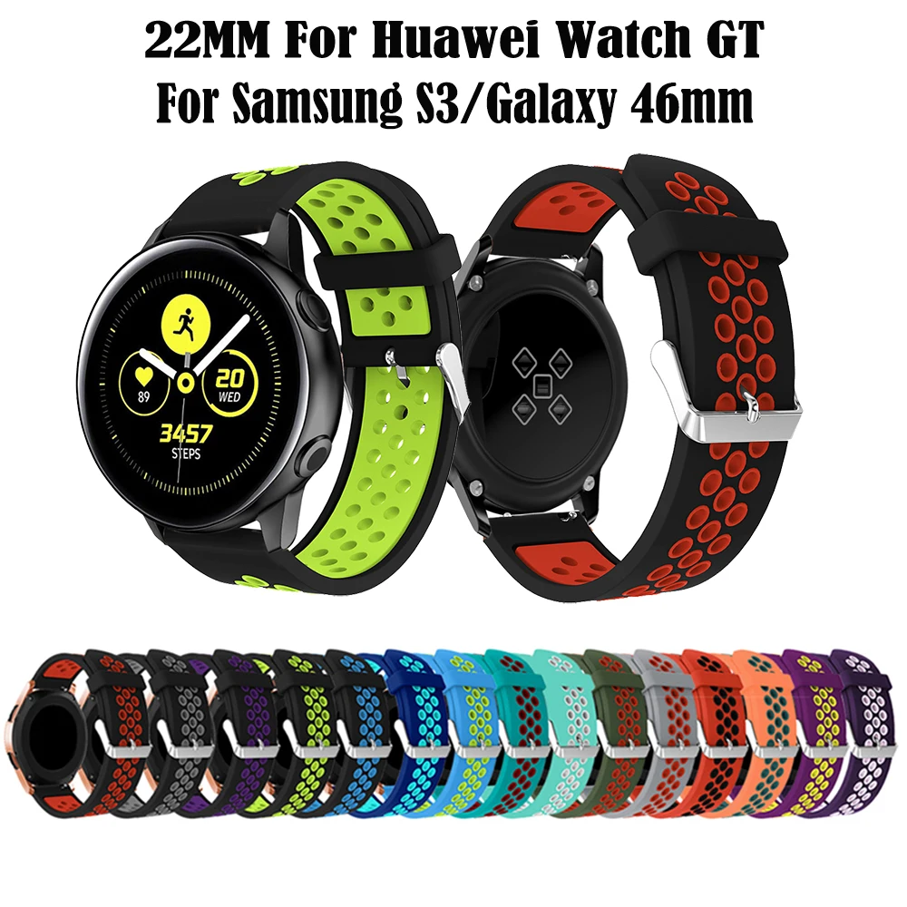 

20MM Silicone Sport Band For Samsung Galaxy Watch Active Rubber Replacement Watch Band For Samsung Galaxy Watch 42mm Bracelet