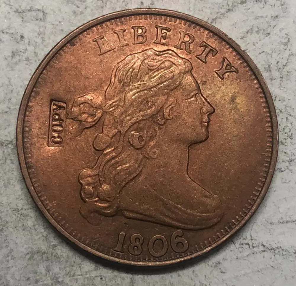 

1806 US Draped Bust Large Cent Exact Copy