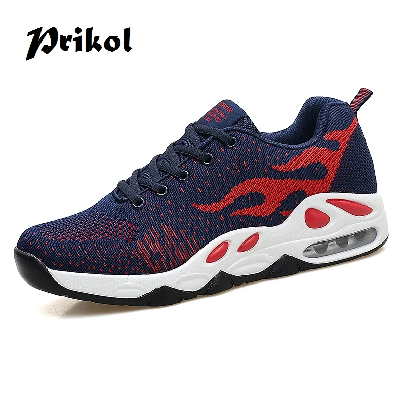 Prikol Luxury Brand Men's Running Shoes Air Cushion Sports Sneakers