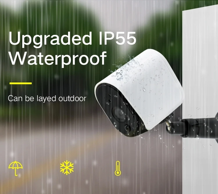 Камера видеонаблюдения L3 с аккумулятором IP камера 1080p HD Wi Fi МП|Камеры