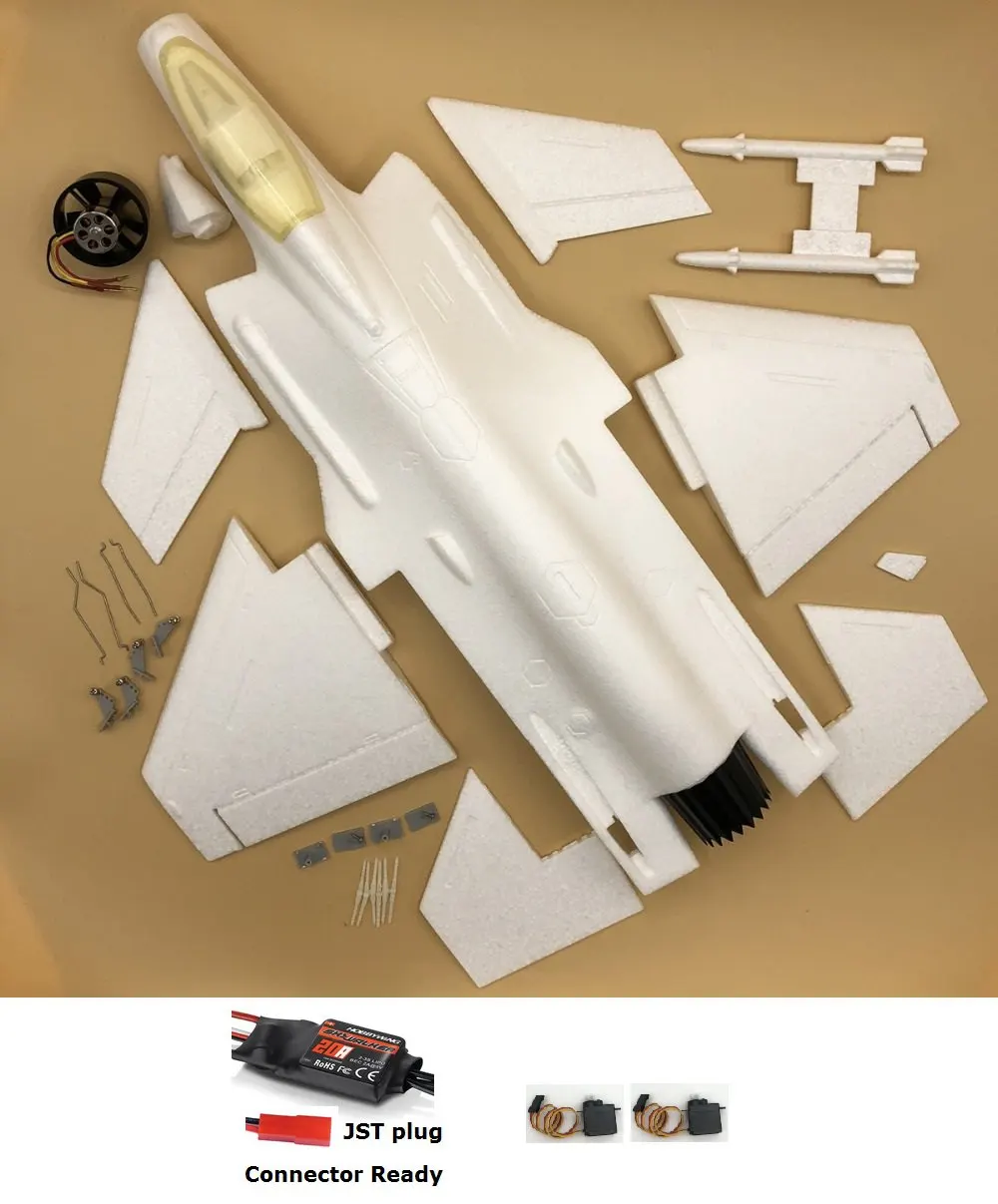 EPO F35 50 мм RC Jet в разобранном виде комплект - Цвет: PNP unassembled