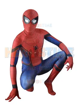 

(SPD002)Spider-Man Homecoming Costume 3D Printed Cosplay Suit piderman Zentai Suit Superhero Costume
