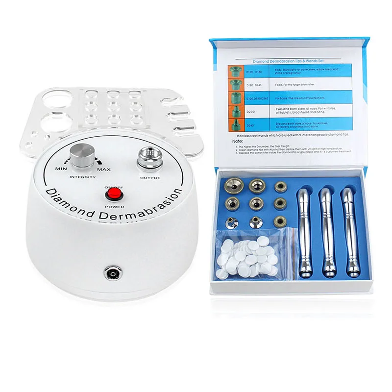 

NEW Diamond Microdermabrasion Dermabrasion Machine Facial Peeling Tool Remove Blackhead Water Spray Exfoliation Beauty Machine