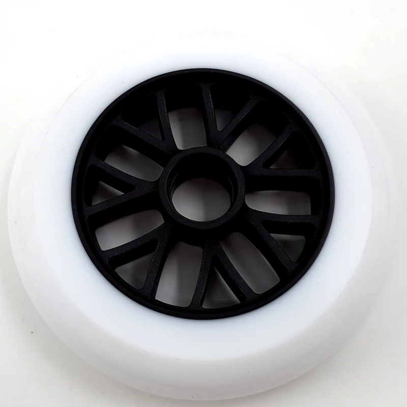 شحن مجاني 125 مللي متر عجلات سرعة التزلج الأحذية النساء/الرجال مضمنة تزلج زلاجات دوارة أحذية الكبار عجلات كبيرة